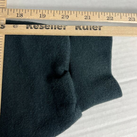 VTG 90s NIKE Sweatshirt Extra Extra Large Black Faded Embroidered Crewneck USA - Picture 9 of 14